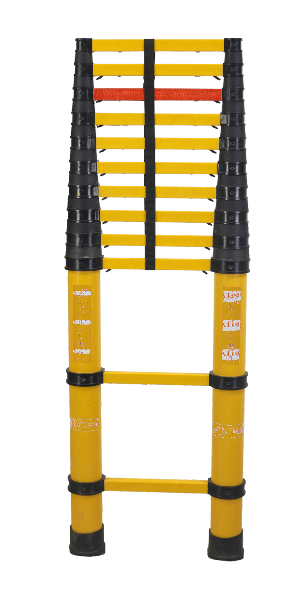 AK-TFL170 Telescopic FRP Safety Ladder (170 kV Dielectric)