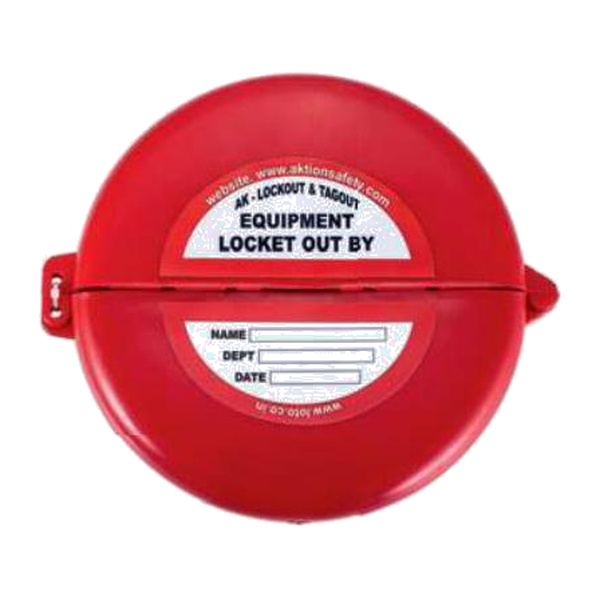 AK-GVL-10-W Large Gate Valve Lockout Device (7.5" to 10")