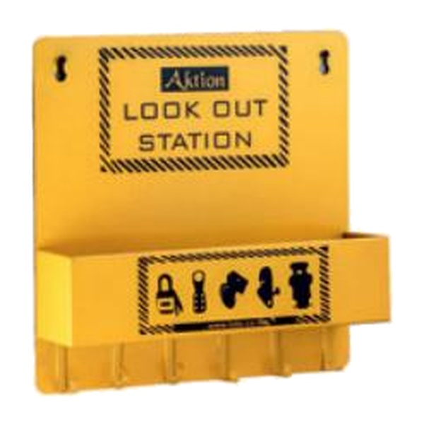 AK-GLS-116 Lock Out Station Padlock Holder