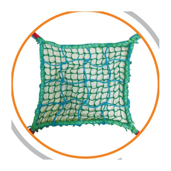 AK-NET-011 Double Layer Heavy Duty Safety Net (5mm + 2.5mm Braided Net)